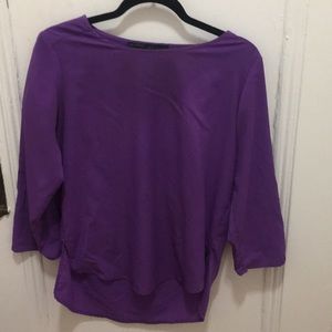 Simple, Versatile Purple Blouse